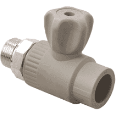 Кран радіаторний прямий PPR 20x1/2" ЗР Alfa Plast